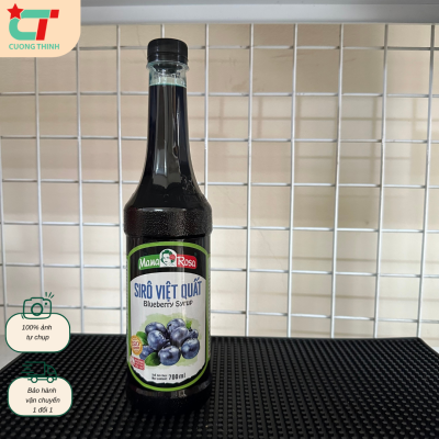 Siro Mamarosa Vị Việt Quất Chai 700ml 