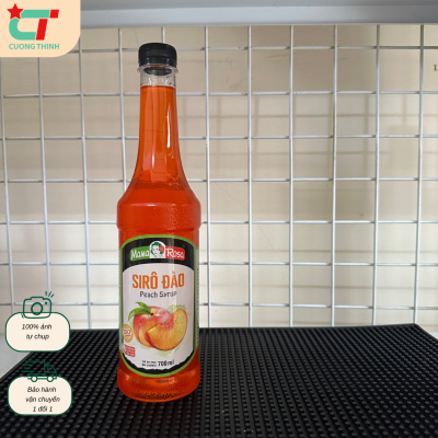 Siro Mamarosa Vị Đào Chai 700ml