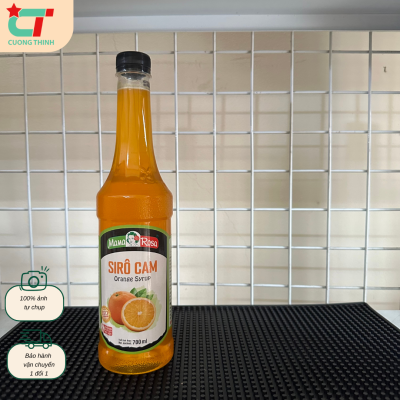 Siro Mamarosa Vị Cam Chai 700ml