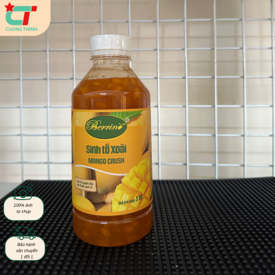 Sinh Tố Berino vị Xoài Chai 1L