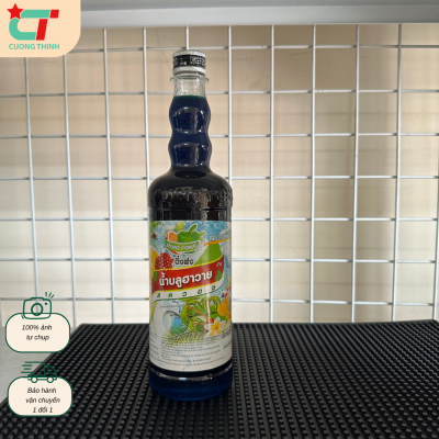 Siro Dingfong vị Blue Curacao Chai 760ml