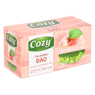 Trà Cozy túi lọc hương đào