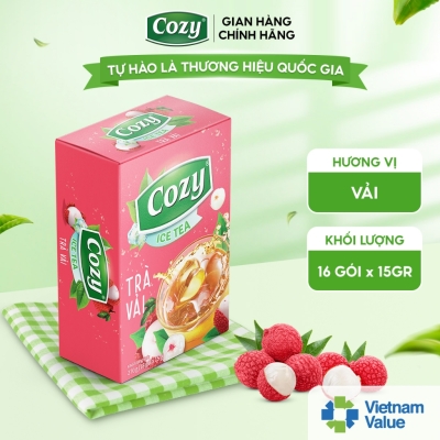 Trà Cozy hoà tan hương Vải