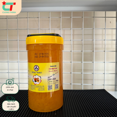 Thạch dừa Hàng Huy hương đào hộp 2.5kg