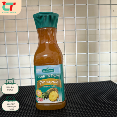 Sinh Tố Golden Farm vị Thơm Chai 1L