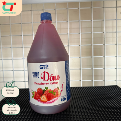 Siro Gia Thịnh Phát Vị Dâu Chai 1.9L
