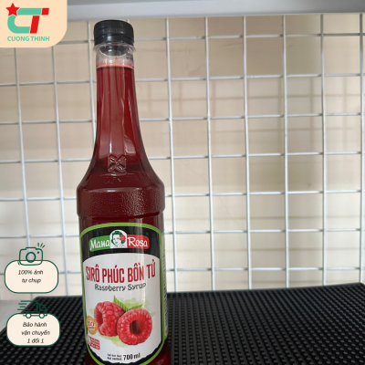 Siro Mamarosa Vị Phúc Bồn Tử Chai 700ml
