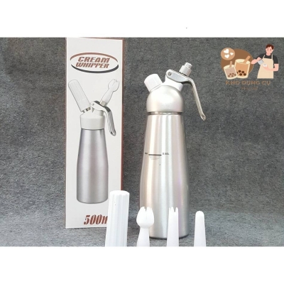 Bình xịt kem Cream Whipper 0,5 Lit, 1 Lit - Hàng nhập khẩu cao cấp