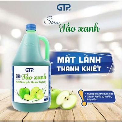 Siro Gia Thịnh Phát Vị Táo Xanh Chai 1.9L