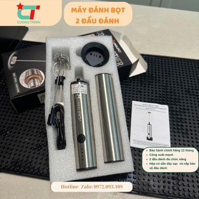 [Bảo hành 12 tháng] Máy đánh bọt 2 đầu Uni